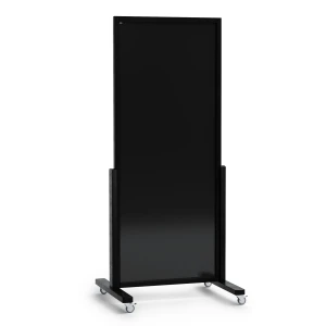 Tablica VERT pionowa kredowa mobilna 167x73 cm w czarnej drewnianej ramie