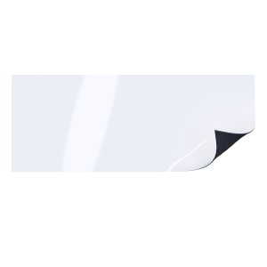 Nakładka magnetyczna suchościeralna 50x20cm - BIAŁA