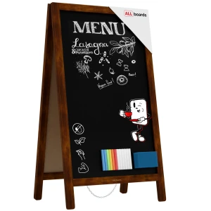 Potykacz stojak kredowy 78x44 cm stojak reklamowy