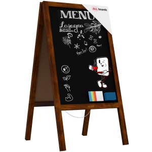 Potykacz stojak kredowy 118x61 cm