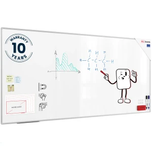 Tablica suchościeralna magnetyczna biała 250x120 cm PREMIUM EXPO