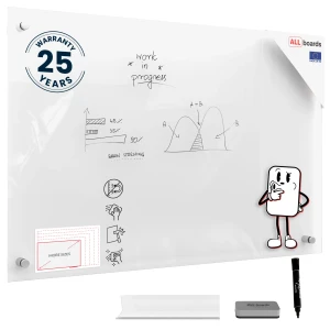 Szklana tablica 90x60 TRANSPARENTNA