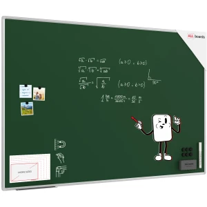 ZIELONA tablica kredowa magnetyczna 180 x 120 cm + GRATIS