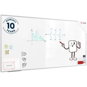 Tablica suchościeralna magnetyczna biała 240x120 cm PREMIUM EXPO + zestaw akcesoriów