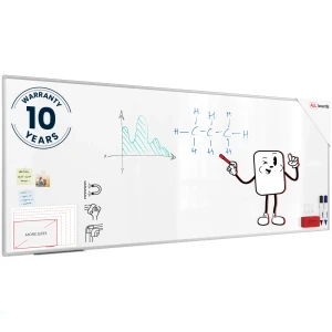Tablica suchościeralna magnetyczna biała 250x100 cm PREMIUM EXPO + zestaw akcesoriów