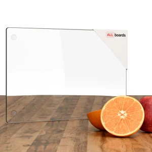 Szklana deska do krojenia TRANSPARENTNA 30x20 cm