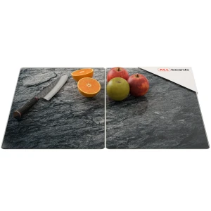 Szklana deska ochronna GRANIT SKAŁA KAMIEŃ 2 sztuki 52x30 cm
