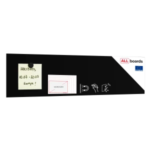 Tablica magnetyczna bezramowa kredowa panel magnetyczny SLIMboard 60x15 cm – niewidoczny montaż 