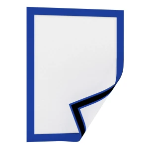 Koszulka magnetyczna ramka niebieska A4