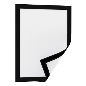 Koszulka magnetyczna ramka czarna A4
