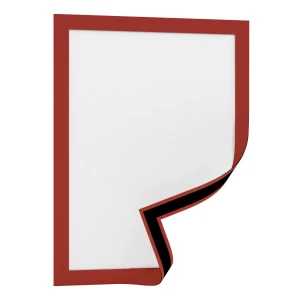 Koszulka magnetyczna ramka czerwona A4