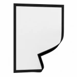 Koszulka magnetyczna ramka czarna A3