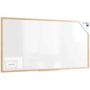 Tablica suchościeralno-magnetyczna 240x120 cm w ramie bukowej ALLboards DESIGN