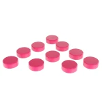 Magnesy do tablic 20 mm - 10 sztuk RÓŻOWE